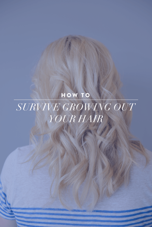 How to survive growing out your hair - www.pencilshavingstudio.com