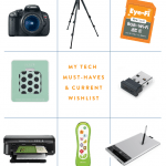 My Tech Wishlist & Current Faves