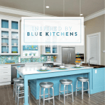 Inspired by: Blue Cabinets & Tile