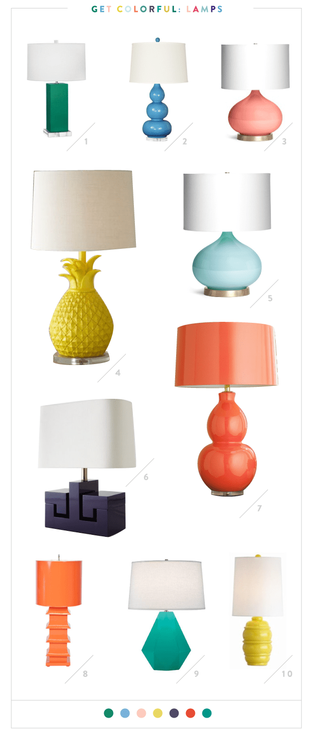 The 10 best colorful lamps