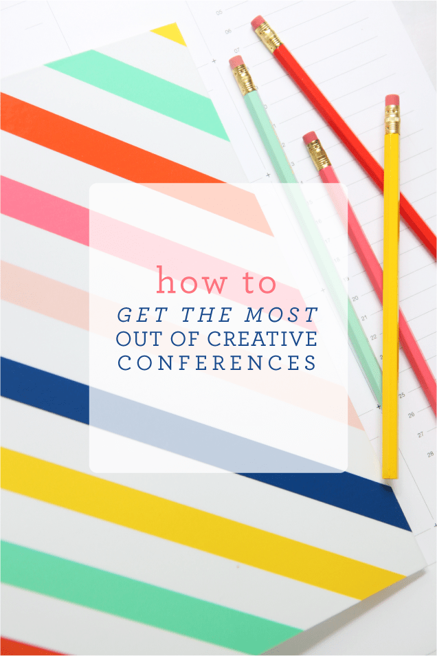 How to get the most out of creative conferences www.pencilshavingsstudio.com