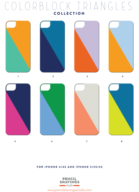 iPhone-Colorblock-Triangles