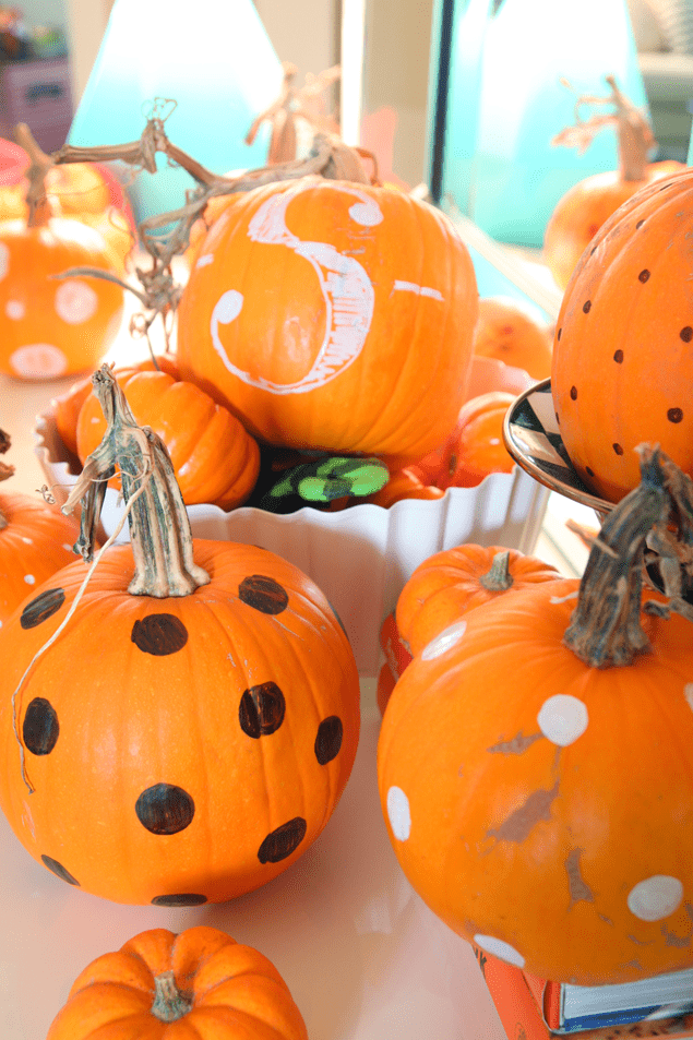 polka-dot-pumpkins