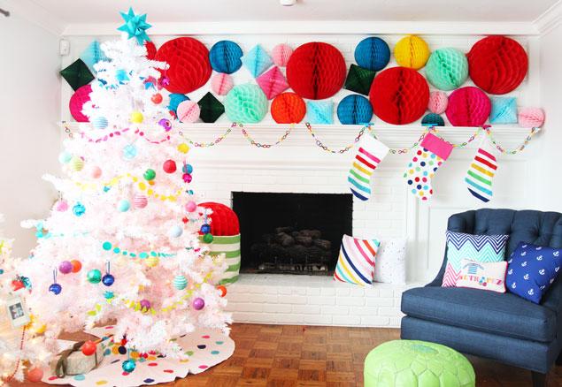 A colorful Christmas with Pencil Shavings Studio and the Land of Nod