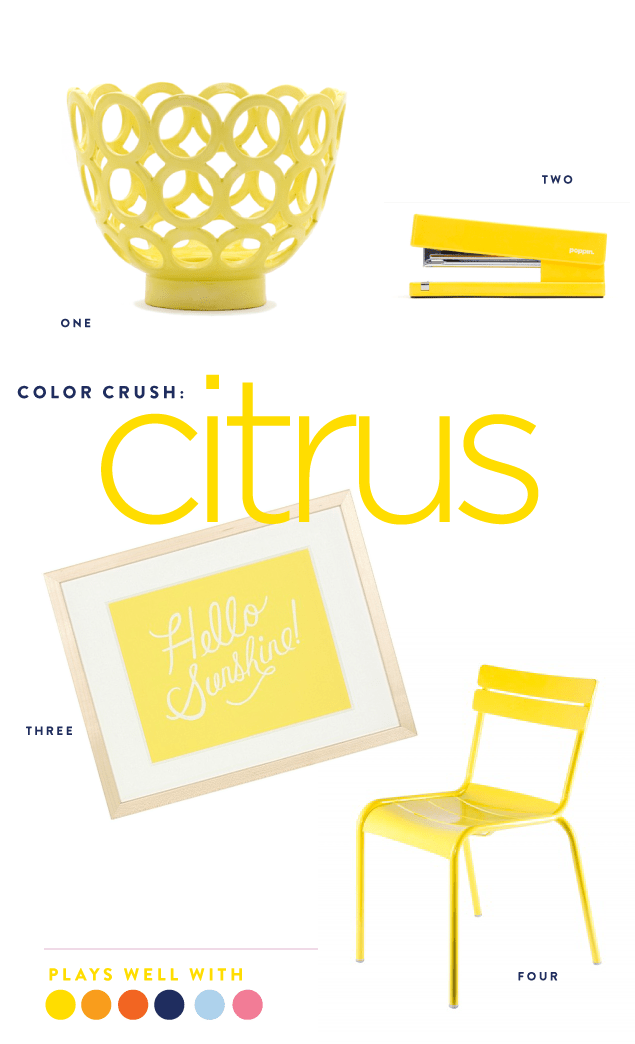 Color Crush: Citrus www.pencilshavingsstudio.com