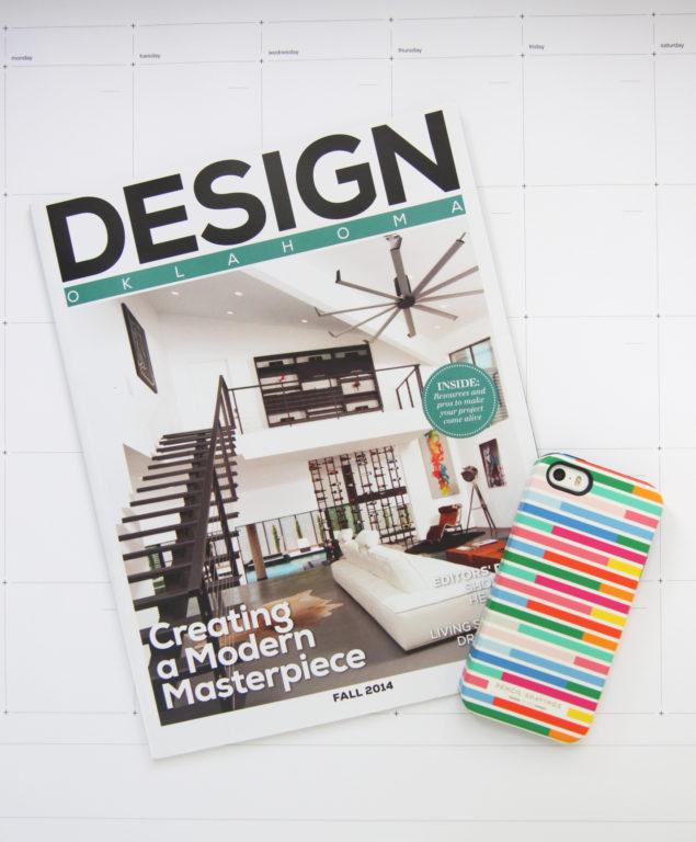 Our house in Design Oklahoma magazine - fall 2014