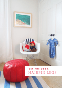 Get the look: hairpin legs. BHG Style Spotters Blog