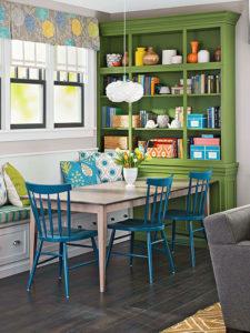 get the look: colorful trim & woodwork