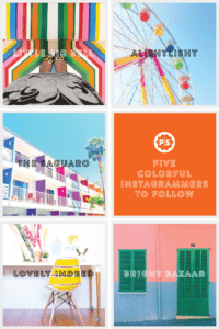 Five Colorful Instagrammers to Follow - www.pencilshavingsstudio.com