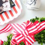 A Boxwood Wreath & Some Holiday Cheer: Simple Holiday Kitchen Tour