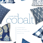 Color Crush: Cobalt Blue Pillows