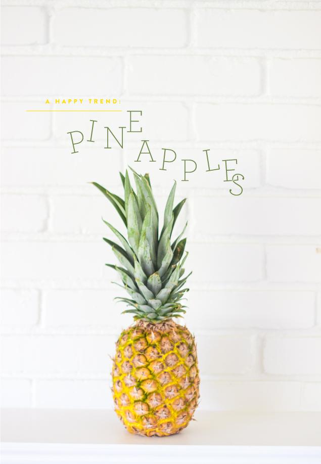 Happy summer trend: Pineapples! www.pencilshavingsstudio.com