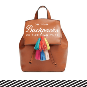 Backpacks are more stylish and chicer than ever. A roundup of great backpacks for grownups - www.pencilshavingsstudio.com
