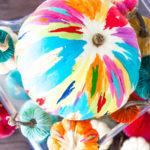 Colorful Pumpkins – An Abstract DIY
