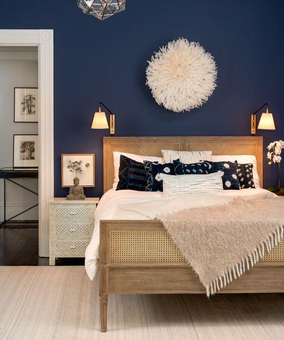 Get the look: all about the cane trend in home decor, especially for bedrooms and living rooms www.pencilshavingsstudio.com