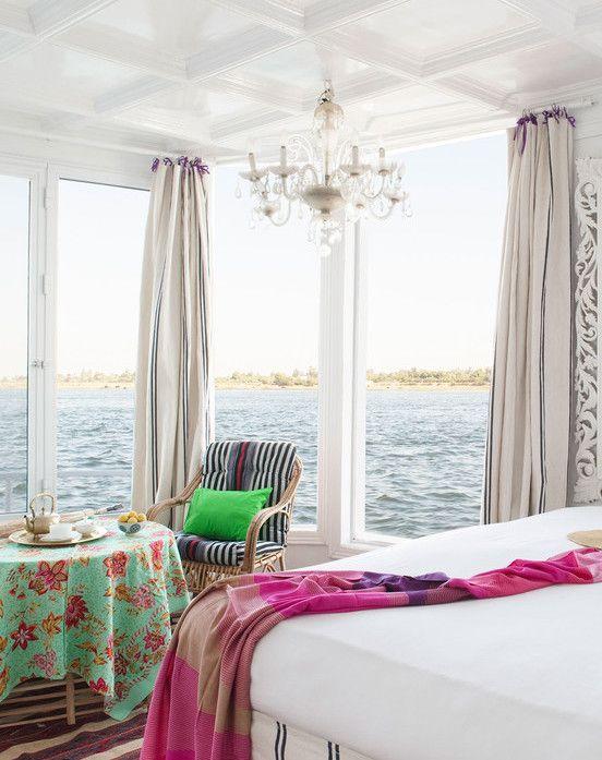 Luxury Nile River cruises on the exotic and chic Nour El Nil. www.pencilshavingsstudio.com