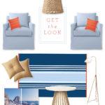 3 ways to decorate with tomato red & blue