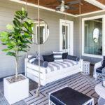 Modern Monochromatic Screened-In Porch Reveal